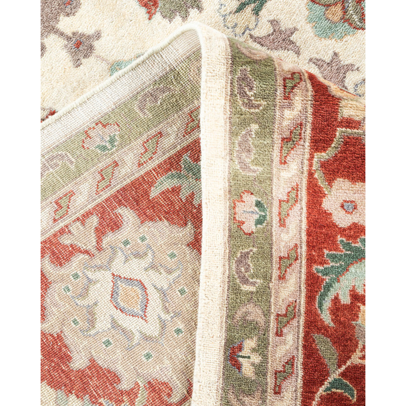 Classic One-of-a-Kind 8'1" X 10'1" Hand Knotted Area Rug