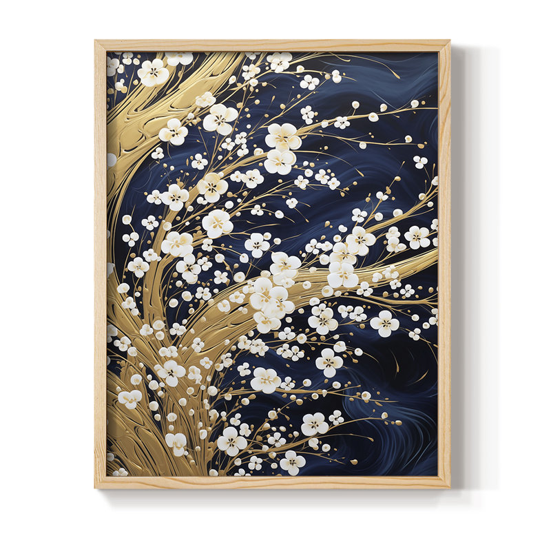 «LANDSCAPES Series CXLV III», reproduction encadrée - bois massif, H 21 po x l 17 po