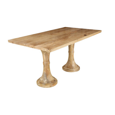 Forhad Solid Wood Dining Table