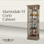 Martindale Solid Wood Lighted Curio Cabinet-54853194