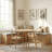 L-Shaped Storage Bench With Cushion, Corner Bench Seating For Dining Room, Kitchen, Entryway, Natural Wood-1204011069-1204011071