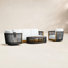 Aniston 4-Piece 5-Person Metal and Rope Outdoor Seating Group with Sunbrella Cushions
