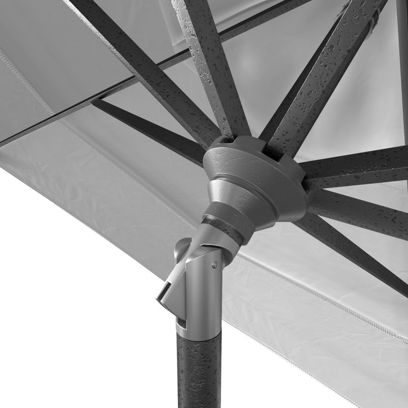 Parasol de marché 11 pi Fayean, Toile Sunbrella® naturel