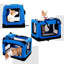 Collapsible Soft-Sided Crate with 3 Doors-34992126-34992130