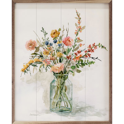 «My Favorite Picks 1» par Carol Robinson - reproduction sur bois avec cadre flottant