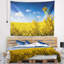 Tapisserie paysage paysage de canola jaune-28499500
