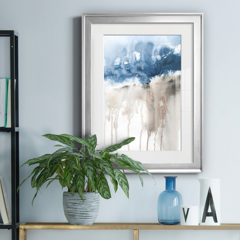 «Carol Robinson» par Windy Cliff I - impression encadrée sur papier, H 18,5 po x l 24,5 po x P 1,5 po, Encadrement argenté