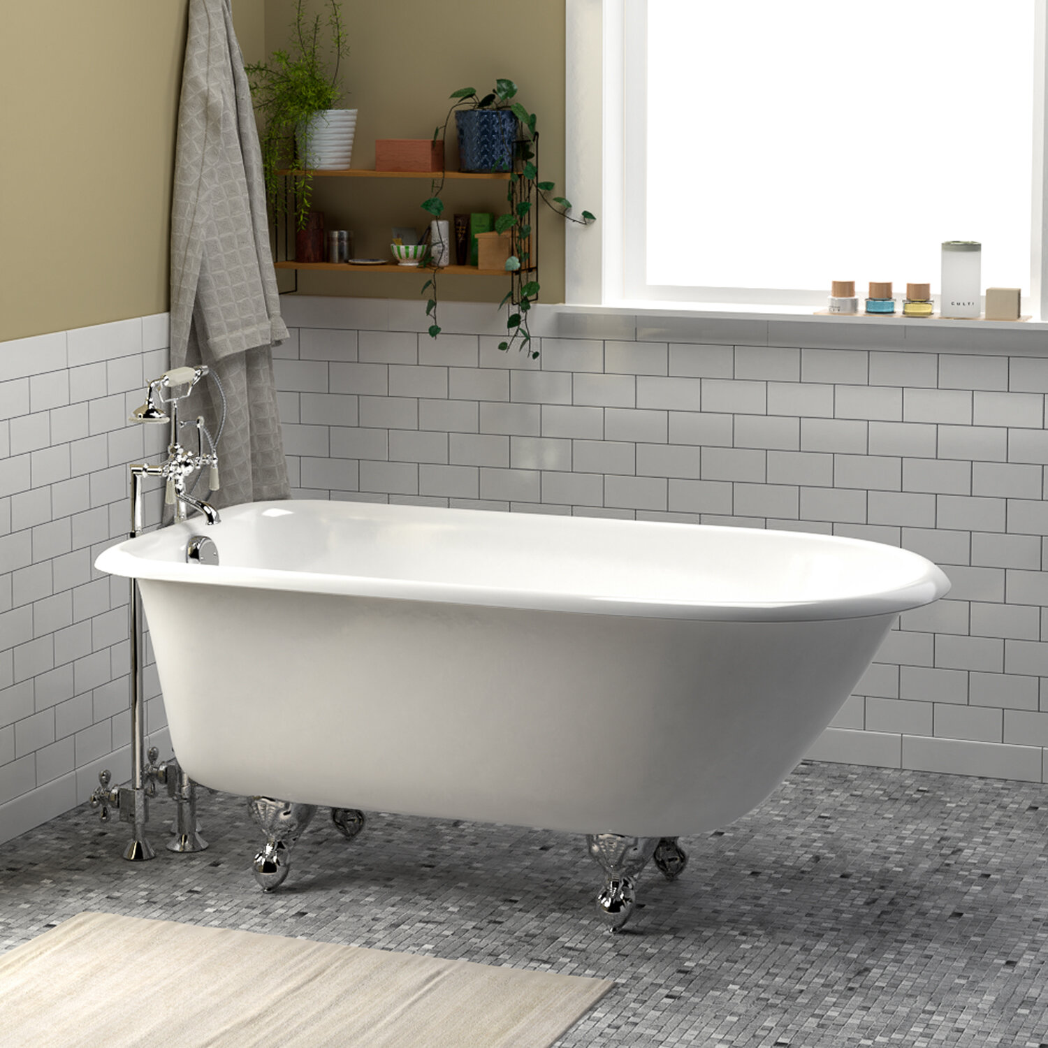 Barclay 60 x 29.5 Soaking Bathtub Kit