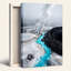 Art mural sur toile turquoise et eau turquoise-133564282