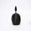 Ebony Wood Collection Wood Jar-322578581