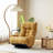 Adjustable Head And Waist, Game Chair, Lounge Chair 360 Degree Rotatable Sofa Chair,Rotatable Seat Leisure Chair Deck Chair