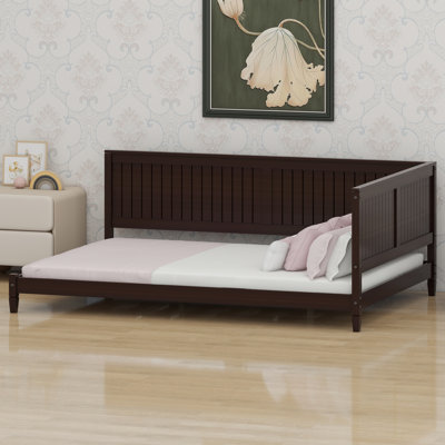 Sturdy Wood Daybed Sofa with Classic Design