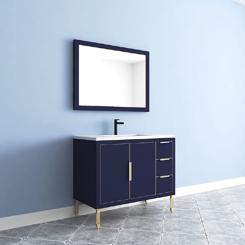 41.93'' Single Bathroom Vanity with Top