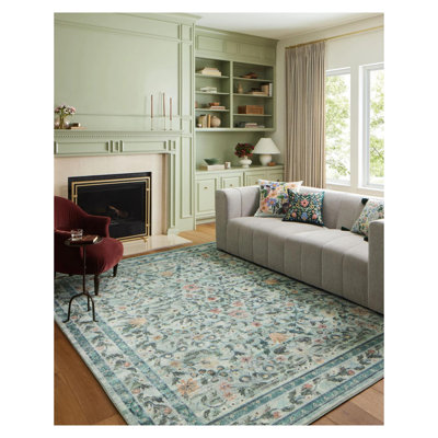 Tapis vert pastel