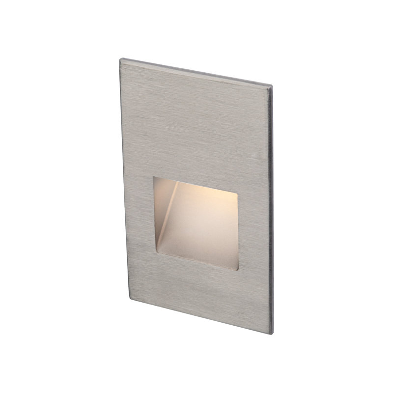 Stainless Steel LED Step Light with Frosted Acrylic Diffuser