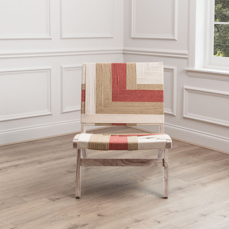 Ballari Upholstered Club Chair, Orange