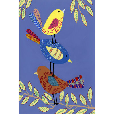 Plumes à motifs I