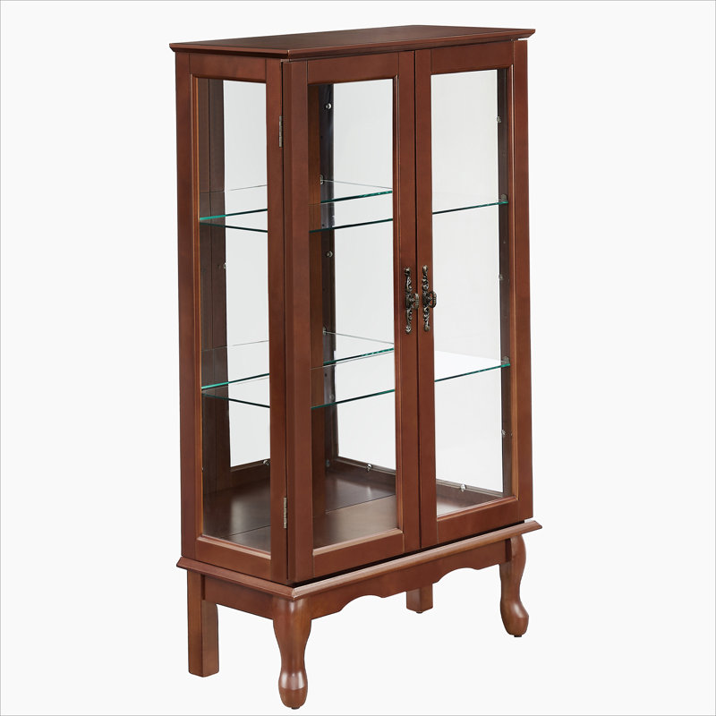 Cabinet diapaly avec tablettes réglables, Noyer
