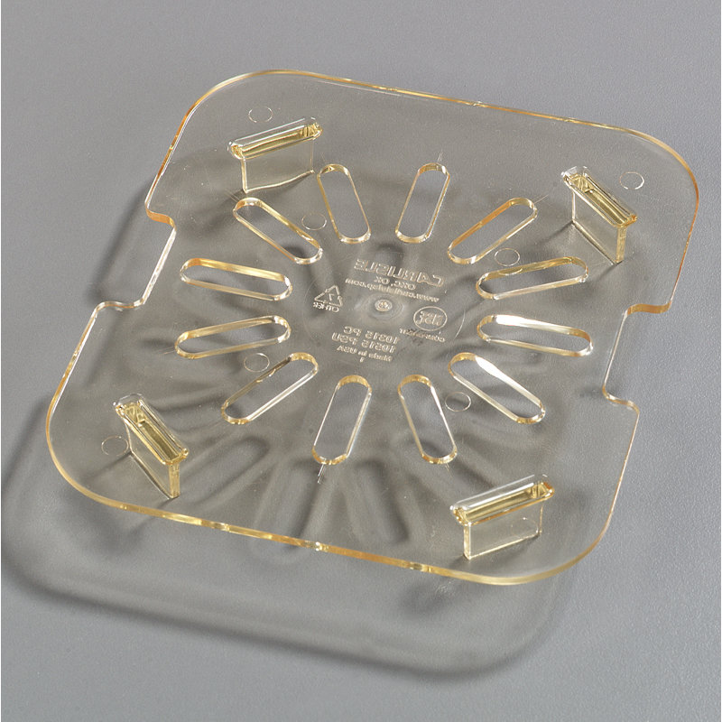 Insert de récipient en plastique transparent Carlisle Food Service Products