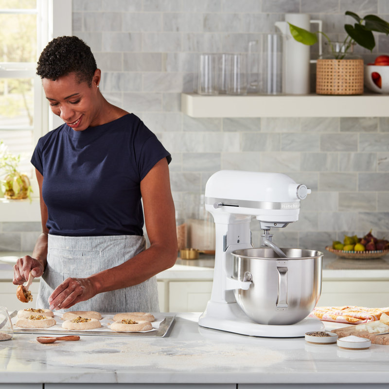 KitchenAid® 7 Quart Bowl-Lift Stand Mixer, White