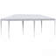 Pavillon de jardin 10 pi x 20 pi, pour une utilisation festive avec parois latérales amovibles (blanc)
