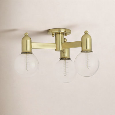 Saimi 3-Light Semi Flush Mount