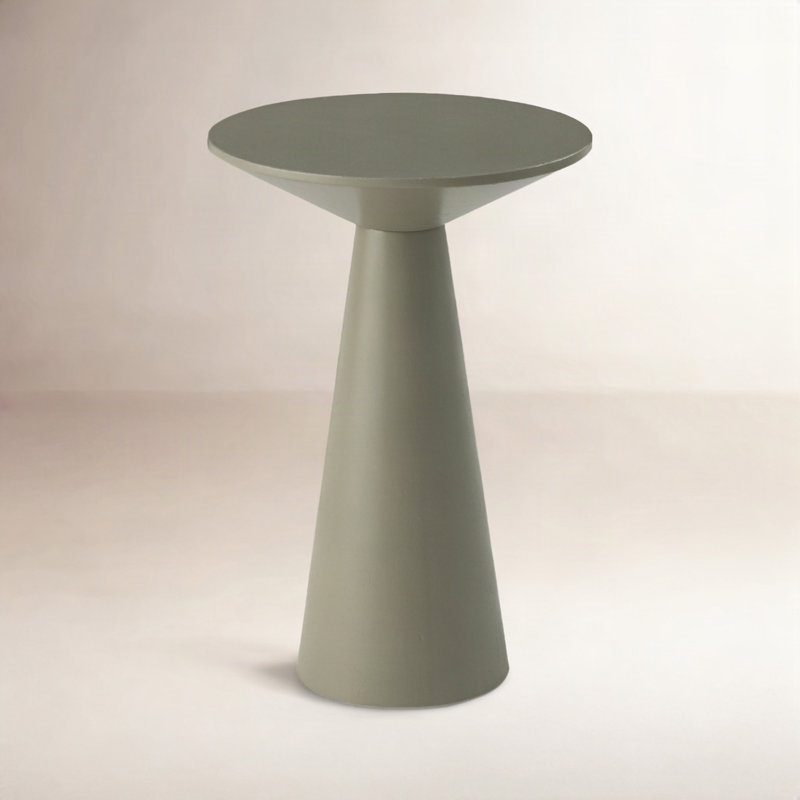 Table de bout Newton, H 19,5 po x l 13,5 po x P 13,5 po, Vert foncé