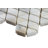 Calacatta Marble Honeycomb Mosaic Wall Tile