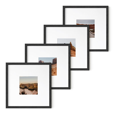 Wood Picture Frame - Set of 4