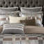 Édredon pour grand lit de 8 pièces en taupe, géométrique multicolore, damier classique, literie de luxe, bourré pour une chaleur toute l'année confortable-124544797