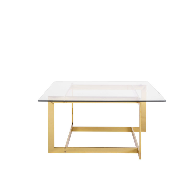 Acuff Frame Coffee Table, Gold
