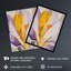 Crocus Flower Abstract Watercolour Lilac Wall Art Print