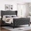 Lit plateforme tapissier Huzayfa-514430723