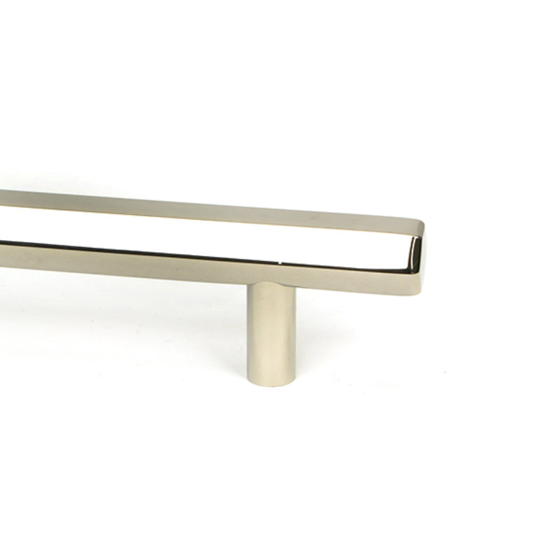 Bar Handle, 9.6 cm, Polished Nickel
