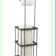SpaceSaver Rust-Resistant Paper Holder with Roll Storage - Taupe Free Standing Solution for Small Spaces