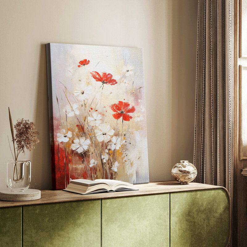 FLORAL Series CCXCIV - Gallery Cavas sur mesure, H 48 po x l 32 po