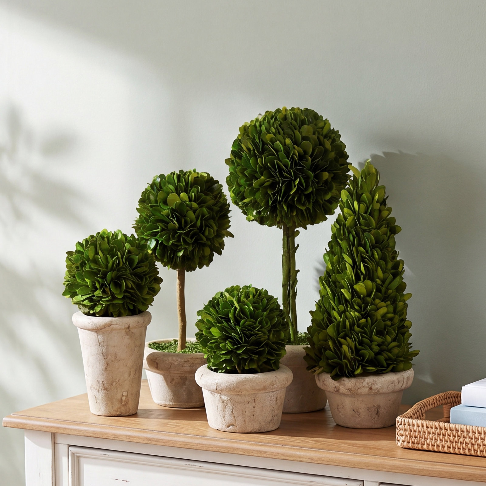 Alby Boxwood Topiary in Pot