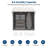 Folding Storage Ottoman Velvet Footstool-946437489