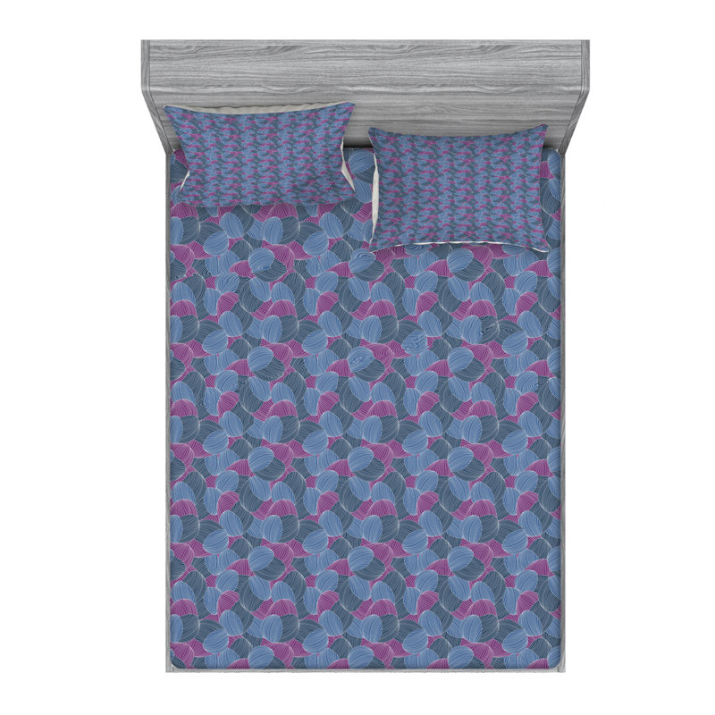 Ensemble de draps en micro-fibre, Ensemble de draps pour grand lit + un drap-housse 