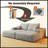74.8" Modern Sofa Bed With Dual Sleeper-695508432