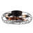 New Model 19 Inch Ceiling Fan Light With 6 Speed Remote 8 Blade Reversible Dc Motor For Bedroom
