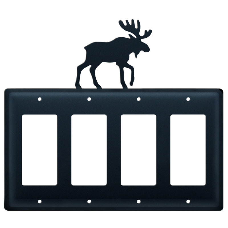 Moose 4-Gang Rocker Wall Plate