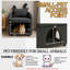 Fauteuil Bunny-Ear avec tissu résistant aux égratignures