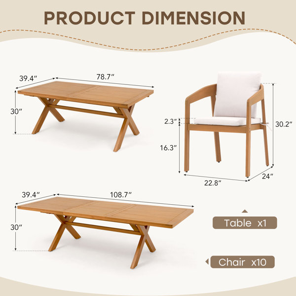 Dimensions du produit