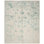 Rectangle Centennial Floral Hand-Knotted Wool/Viscose Area Rug in Silver/Light Blue