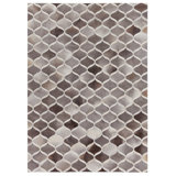 Natural Hide Cowhide Geometric Area Rug
