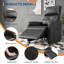 Fauteuil inclinable électrique avec siège rembourré-89716889