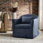 Fauteuil pivotant à housse Mcgee Modern Farmhouse-1712704963