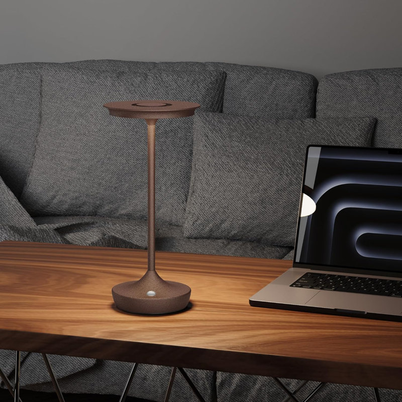 Lampe de table sans fil 2Pack, lampe de table portable rechargeable 6000Mah d'extérieur, lampe alimentée par pile à intensité variable 3 couleurs, lumière de table à DEL pour le dîner / la chambre / le restaurant / l'extérieur (2Pack)