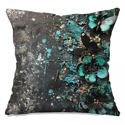 Coussin Butterfly, coussins double face Nature